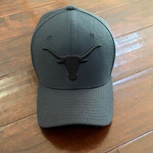 Black Cap with Longhorn Logo